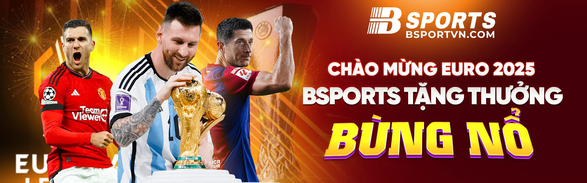 Bsports banner chào mừng euru 2025